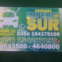 Negocio Remises Imperio Sur